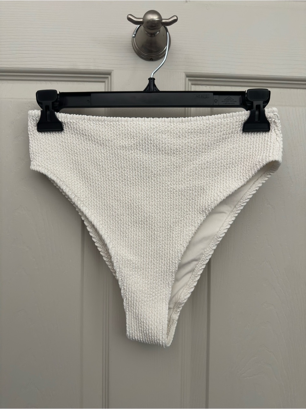 H&M White Textured High-Cut Bottoms